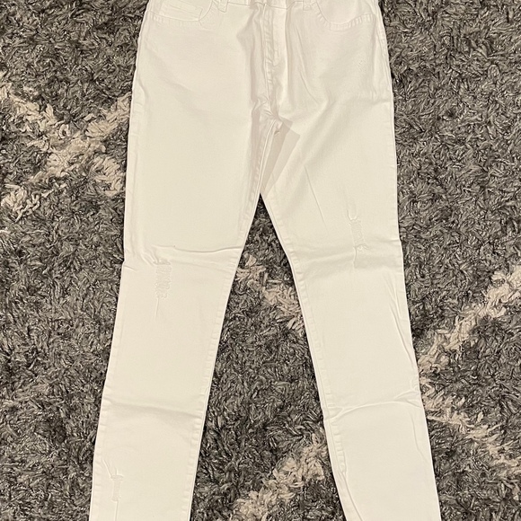 Girls Jean Denim Bundle Size 14-16 Stretch Adjustable Waist Distressed - Picture 2 of 11